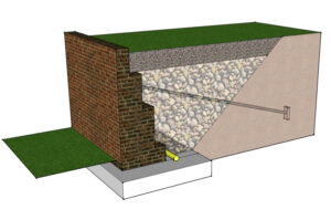 Anchor Retaining Wall