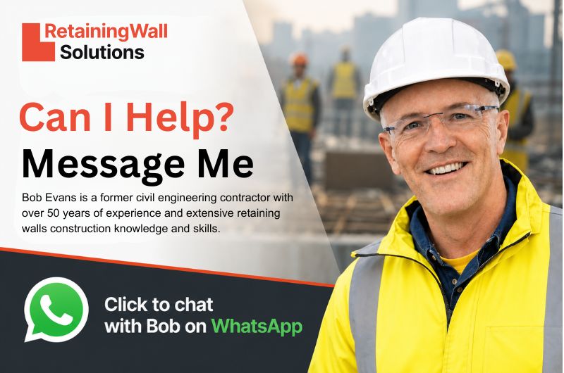 Bob Evans Retaining Wall Consultant